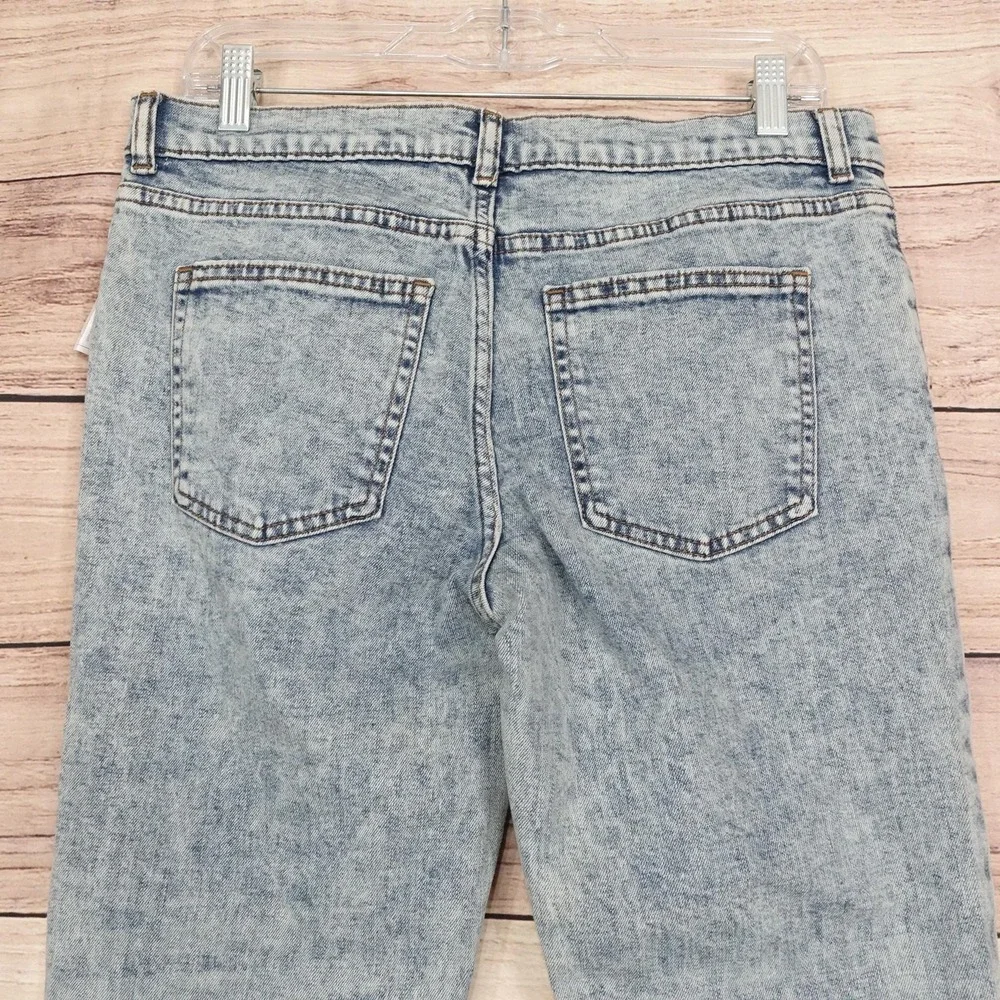 New! Wonder Nation Jeans Boys 12 Husky 32x26 Straight Adjustable Waist Youth